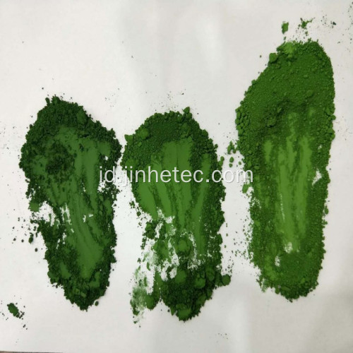 Pigmen hijau bubuk oksida chrome 99%min CR2O3
